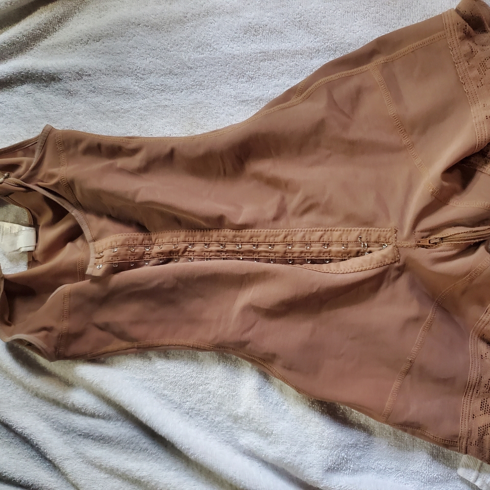 Brown Sleeveless Bodysuit